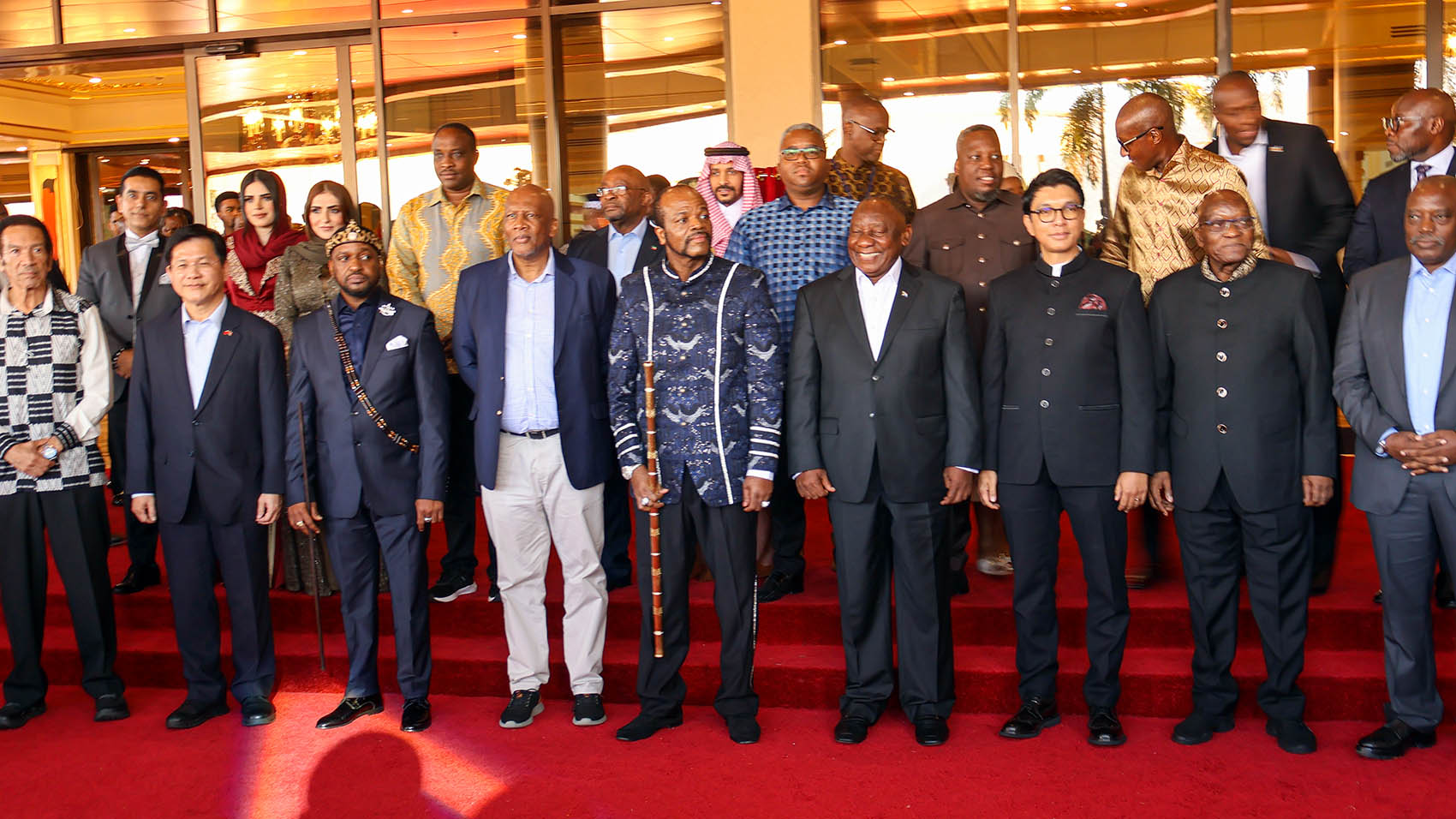 King officially opens iconic Ezulwini Palazzo